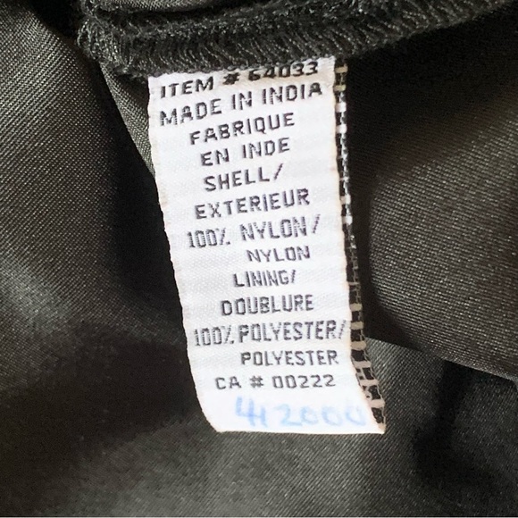 Vtg Y2K Black Lace Blazer Size 14 Women’s Glam Punk Rock Classic Witchy Romantic - Picture 10 of 12